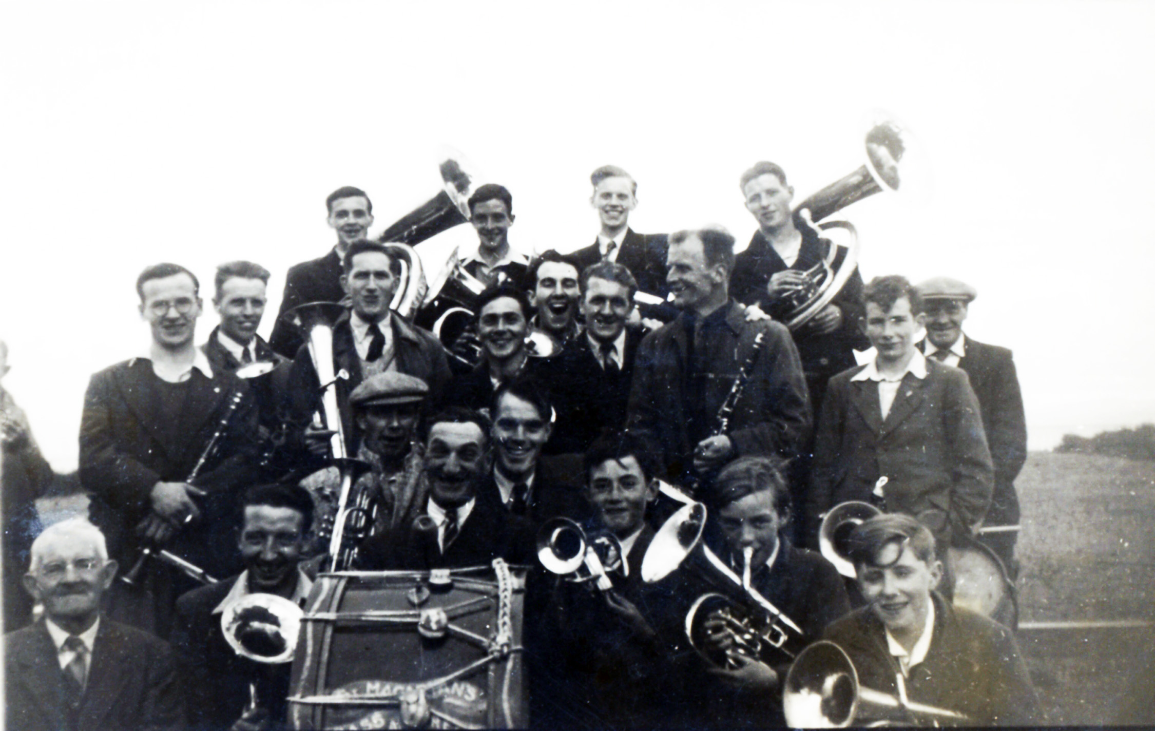 St. Macartan's Brass Band, Carndonagh, c. 1950s